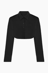 Josie Cropped Button Down